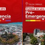 Declaran Preemergencia Ambiental en Talca Maule Curico y poniente de Romeral para este miercoles
