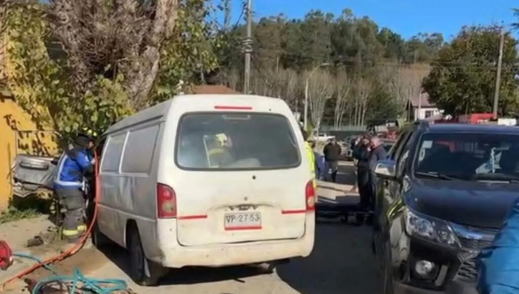 Dos heridos deja violento accidente de transito en Constitucion