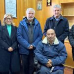 Monsenor Galo Fernandez visito Romeral y participo en la inauguracion de la Capilla Luis Gonzaga en Los Maquis