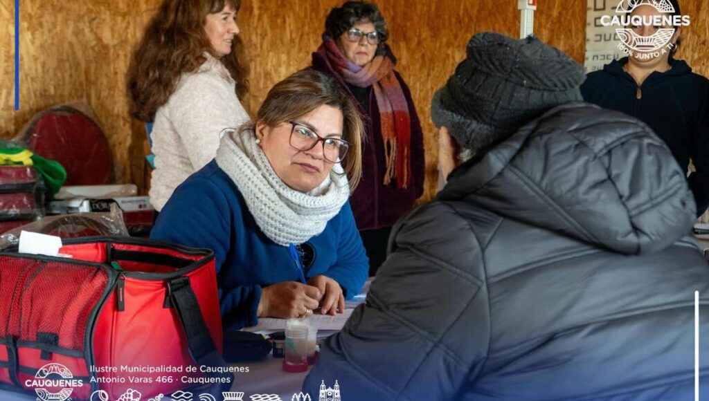 Municipalidad de Cauquenes realizo operativo social integral en la localidad rural de Tequel
