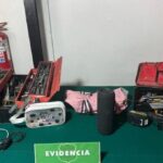 Carabineros detiene a dos personas por robo desde vehiculo en Curanipe