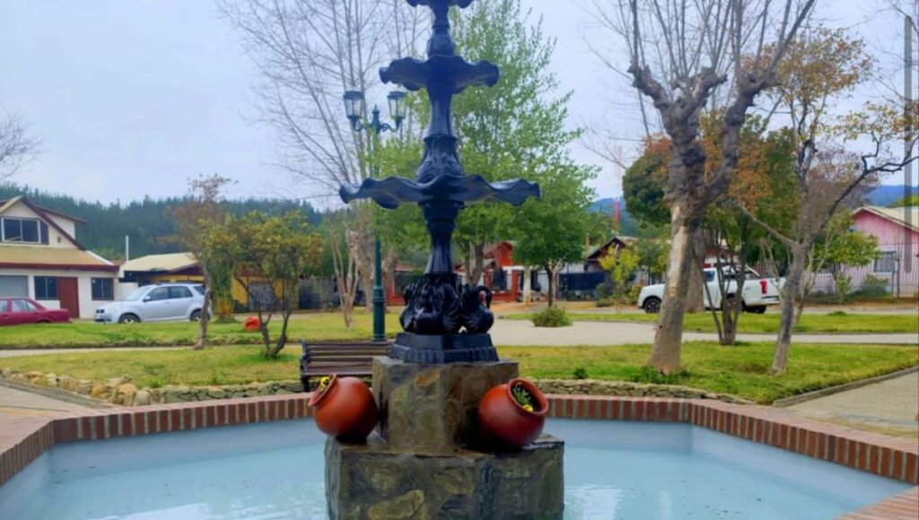 Curepto: Inauguran remodelación de la pileta en la Plaza Gualleco tras 15 años de espera 1 Curepto Inauguran remodelacion de la pileta en la Plaza Gualleco tras 15 anos de espera