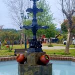 Curepto Inauguran remodelacion de la pileta en la Plaza Gualleco tras 15 anos de espera