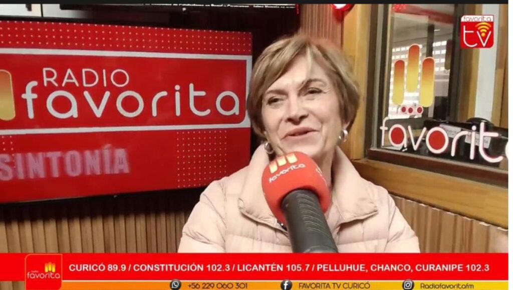 En entrevista con Radio Favorita Evelyn Matthei aborda los principales ejes de su campana para el Maule