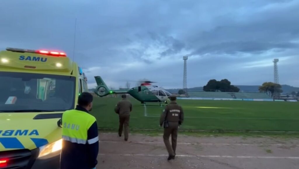 Grave accidente laboral en Constitución moviliza operativo aéreo para traslado de trabajador herido 1 Grave accidente laboral en Constitucion moviliza operativo aereo para traslado de trabajador herido