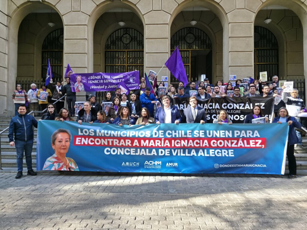 Municipios exigen respuestas concretas del Estado por desaparición de concejala María Ignacia González. 1 Gw A4PEWwAAJoaf