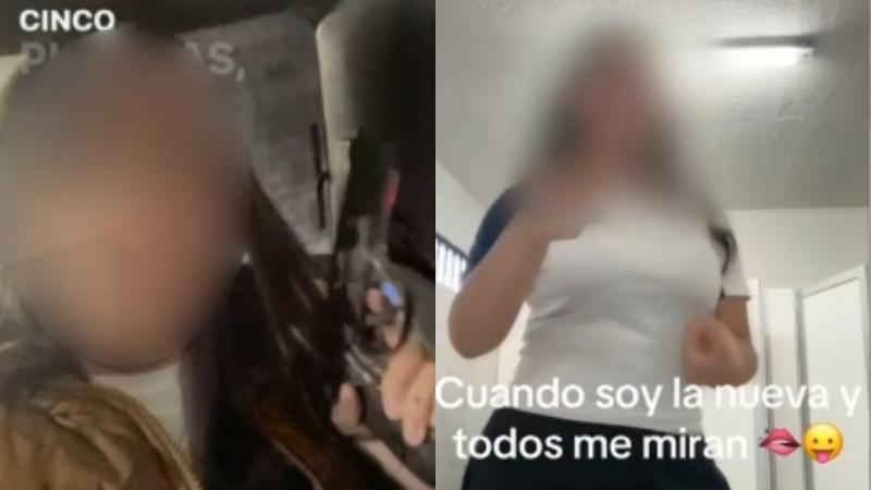 Banda de adolescentes asaltaba escolares en Curicó: líder de solo 15 años usaba armas y amenazas para robar celulares. 1 Ninas Asaltantes 1.png