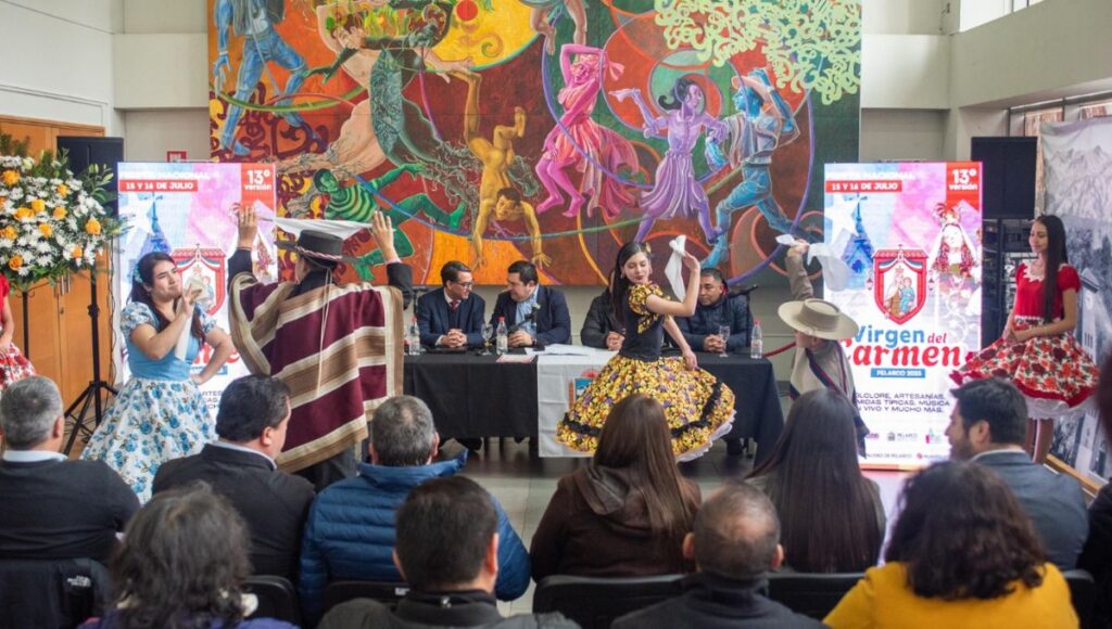 Pelarco da inicio oficial a la 13° Fiesta de la Virgen del Carmen con apoyo regional y nutrida parrilla artística 1 Pelarco da inicio oficial a la 13° Fiesta de la Virgen del Carmen con apoyo regional y nutrida parrilla artistica