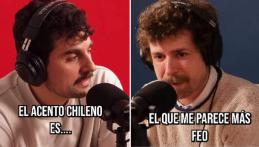 Polémica en redes por burlas al acento chileno en podcast español 1 Polemica en redes por burlas al acento chileno en podcast espanol