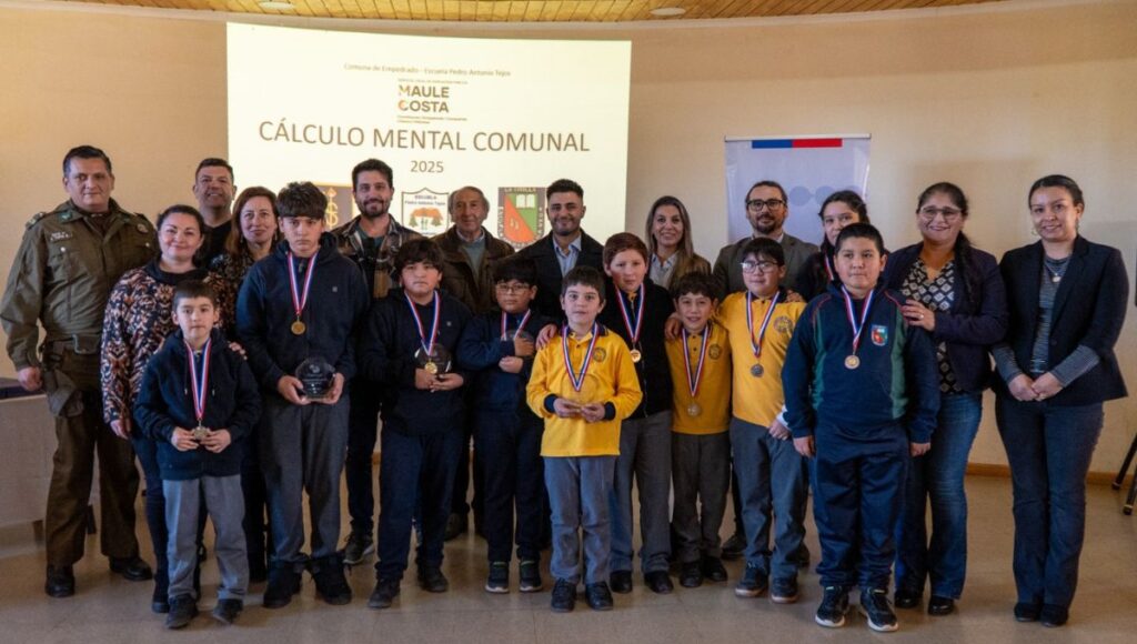Estudiantes de Empedrado participan de competencia Calculo Mental