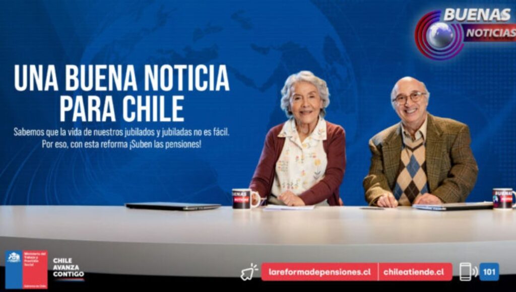 Gobierno inicia campana informativa sobre aumento de la Pension Garantizada Universal