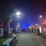 Incendio afecto dependencia utilizada como vivienda en terreno de iglesia en Curico