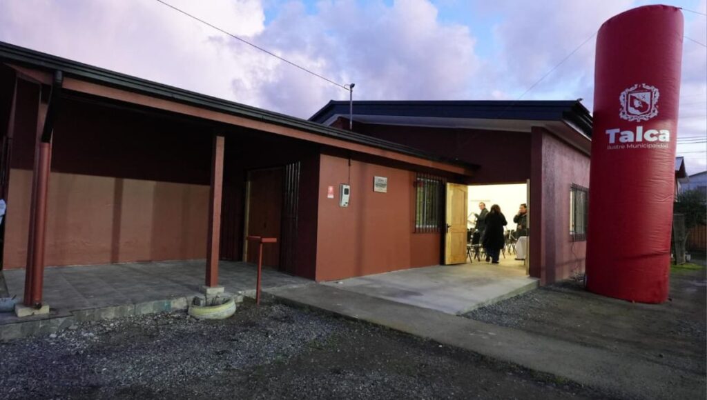 Municipalidad de Talca inauguro la ampliacion de la sede social Los Quijotes en Faustino Gonzalez