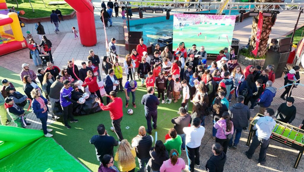Municipalidad de Talca lleva la pasion del Mundial Sub 20 con masivo Fanfest a San Rafael
