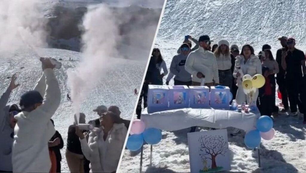 Viralización de revelación de género en Embalse El Yeso desata críticas por daño ambiental 1 Viralizacion de revelacion de genero en Embalse El Yeso genera criticas por dano ambiental