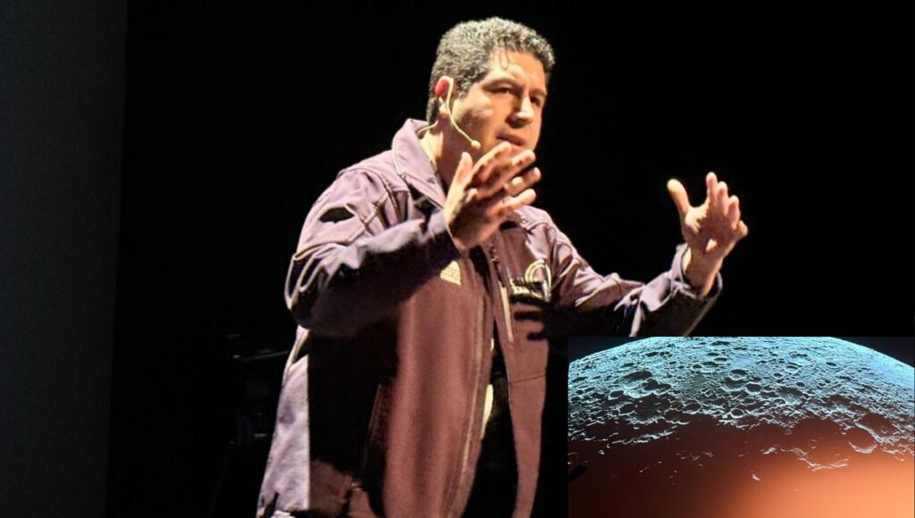 la Escuela Cataluna vive un viaje por el cielo junto a Jaime Giannelloni