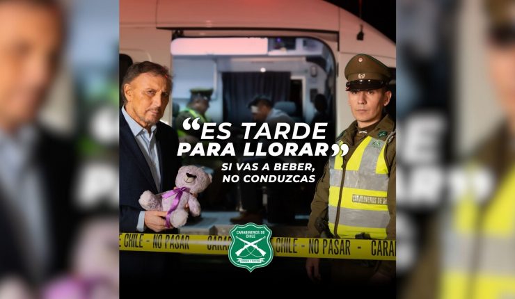 Carabineros y Carlos Pinto lanzan campaña “Si tomas, no conduzcas” para Fiestas Patrias 1 CNN CHILE 8 740x430 1