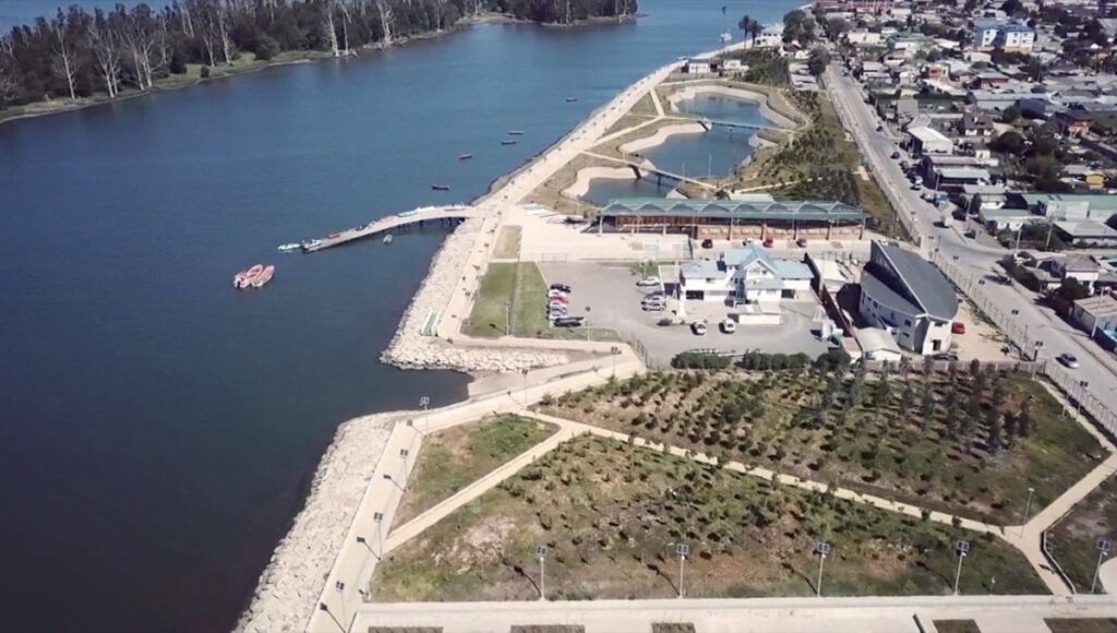 Diputado Alexis Sepulveda y ex Core Pablo del Rio destacan licitacion de la segunda etapa del Parque Fluvial en Constitucion