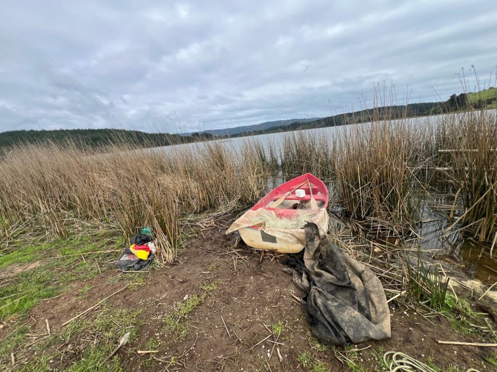 Detectan indicios de pesca ilegal en Laguna Torca 1 Fiscalizacion Laguna Troca 3