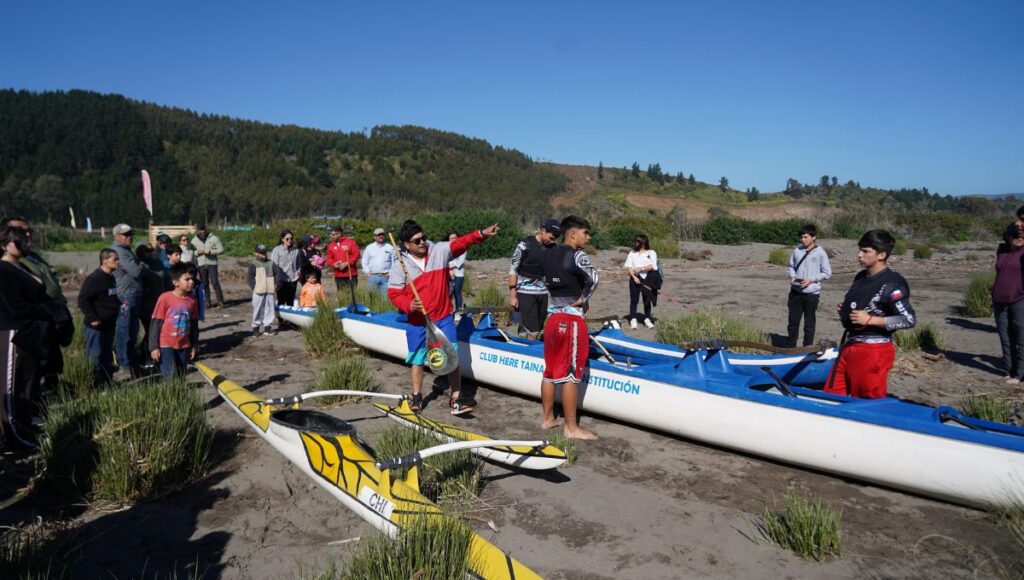 Licantén inaugura histórico Taller de Canotaje en la desembocadura del Río Mataquito 1 Licanten inaugura historico Taller de Canotaje en la desembocadura del Rio Mataquito