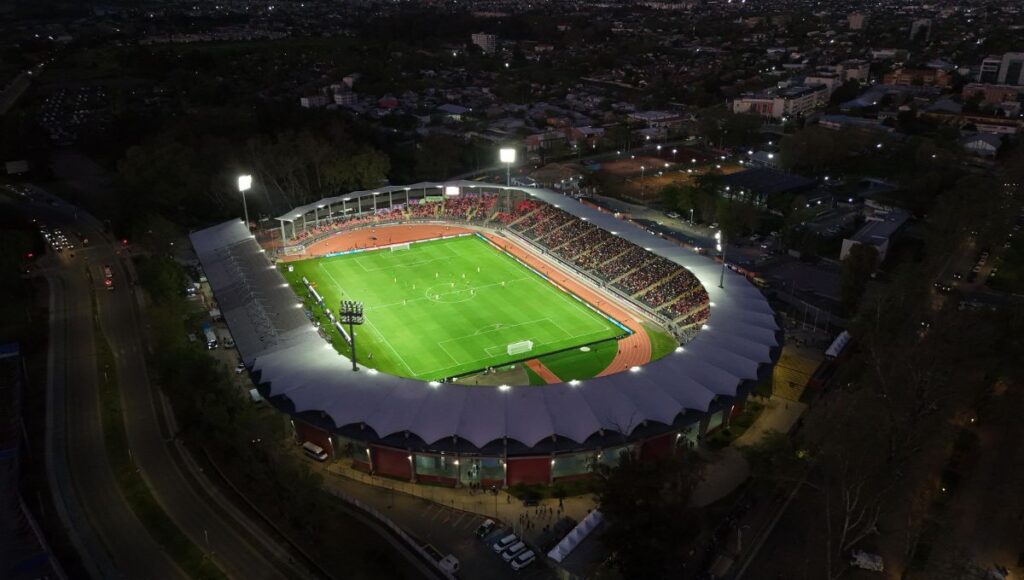 Talca vibró con el debut del Mundial Sub-20 en el Estadio Fiscal 1 Talca vibro con el debut del Mundial Sub 20 en el Estadio Fiscal
