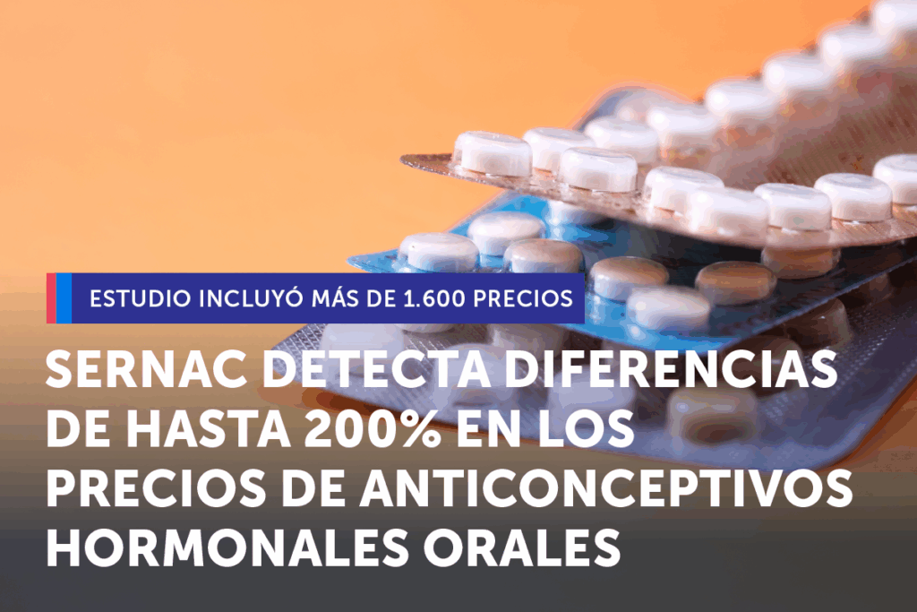 SERNAC detecta diferencias de hasta 200% en precios de anticonceptivos hormonales orales 1 16.10.25 Estudio anticonceptivos 02