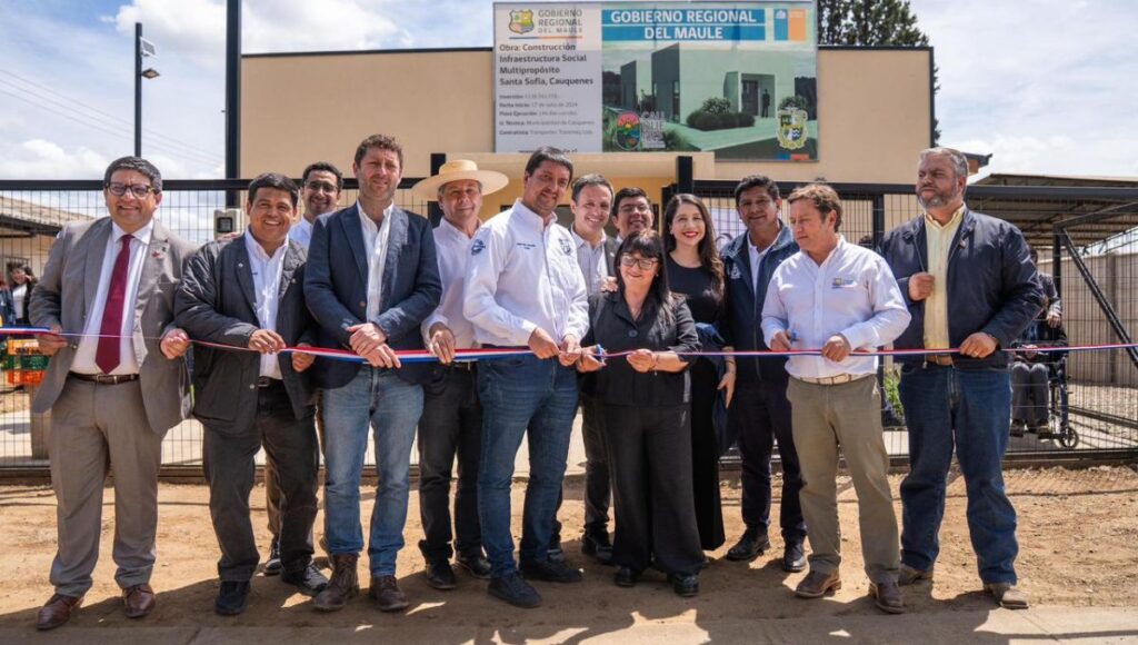 Cauquenes cuenta con nueva cancha y sede social gracias al Gobierno del Maule