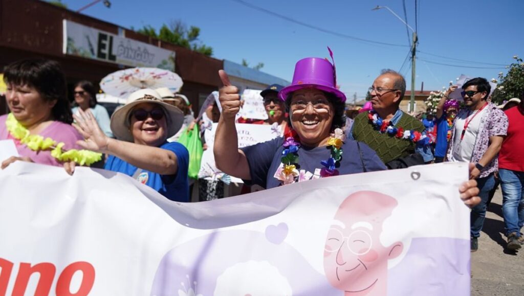 Licanten celebro con alegria la Fiesta de la Primavera de Personas Mayores