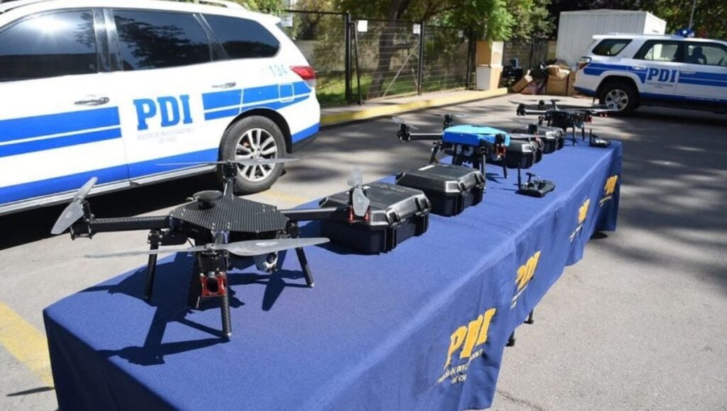 Ministerio de Seguridad entrega 20 drones de última generación a la PDI 1 Portada Noticias 2