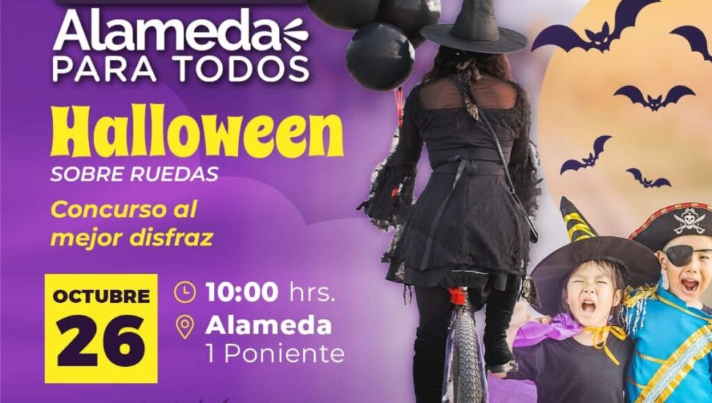 Talca celebrara Halloween sobre ruedas con nueva edicion de Alameda Para Todos