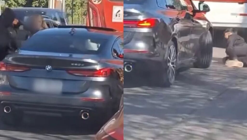 Vecinos frustran violento intento de robo de vehiculo en Independencia delincuente fue atropellado y retenido
