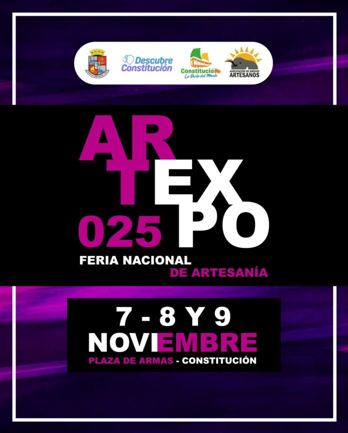 Plaza de Armas de Constitución será el epicentro de la Feria Nacional de Artesanía 2025 1 WhatsApp Image 2025 10 24 at 20.03.43 696x866 1