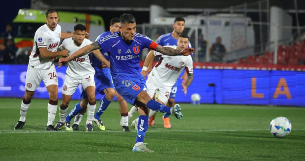 la u lanus sudamericana penal aranguiz