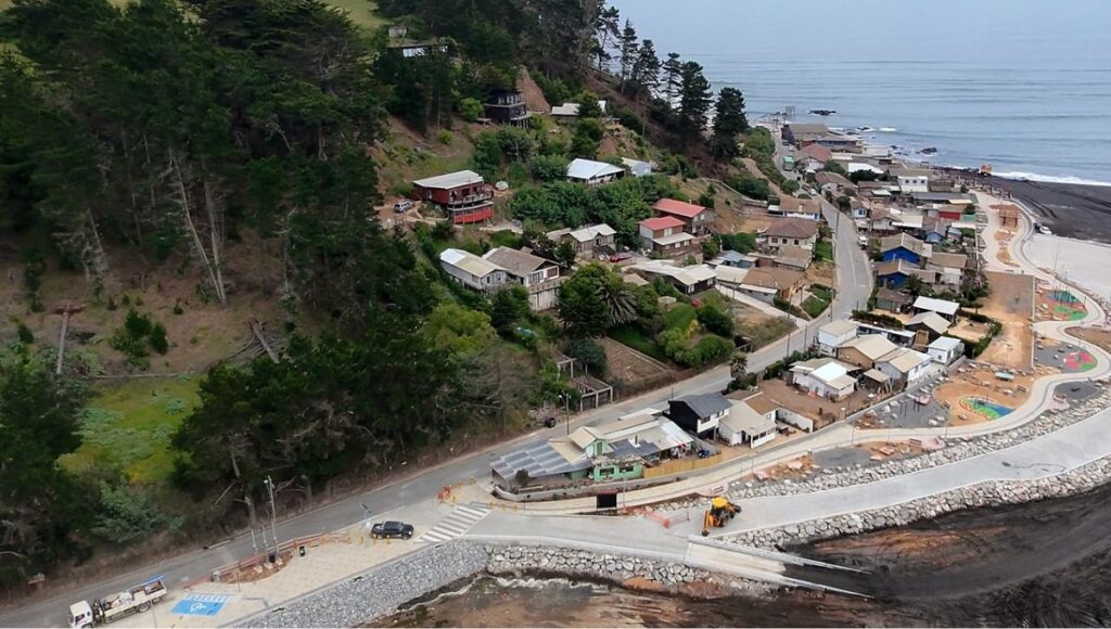Obras del Borde Costero de Llico quedaron oficialmente finalizadas 1 Portada Noticias 2 1