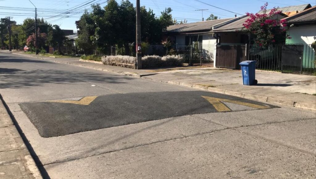 Talca aprueba construccion de nuevos resaltos y demarcacion vial en 19 establecimientos educacionales
