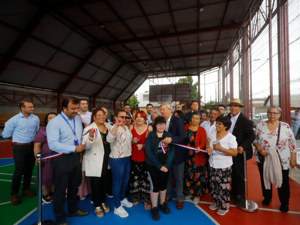 Foto 1 Inauguracion Multicancha