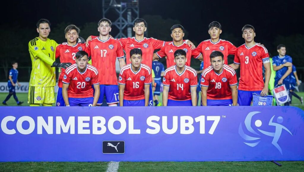 Chile Sub 17 golea a Bolivia y clasifica al Mundial de Qatar 2026