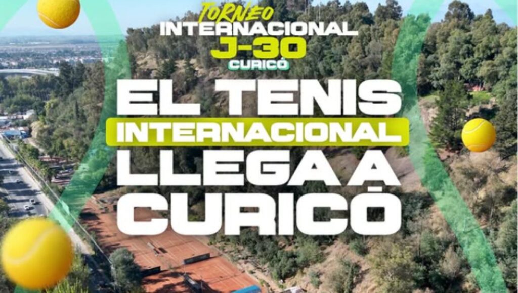 Curico sera sede de torneo internacional juvenil del circuito ITF