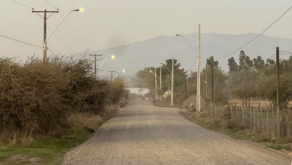 Municipio de Chimbarongo inaugura proyecto de iluminacion LED en sector rural Quinta El Alto