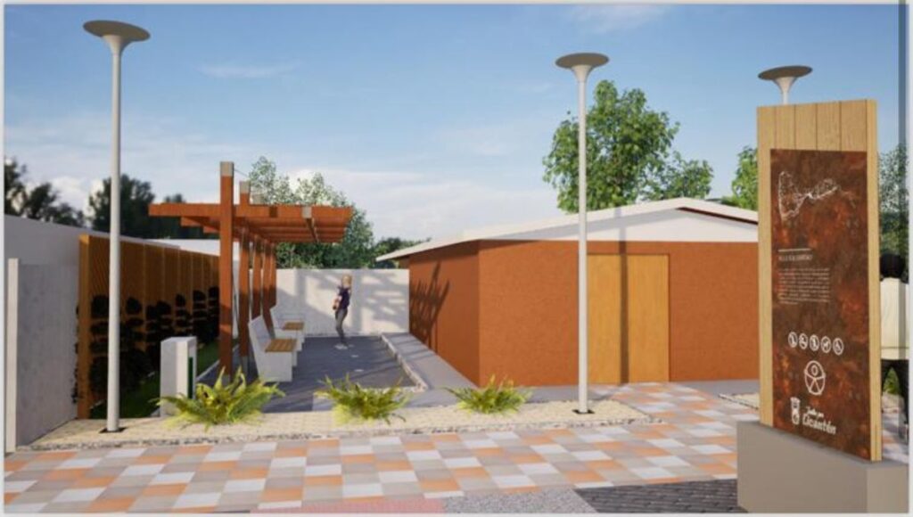 Municipio de Licanten avanza en mejoramiento de espacios publicos en distintos sectores de la comuna