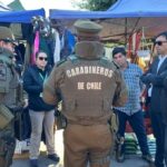 Carabineros refuerza labor preventiva en feria libre de Chimbarongo con entrega de recomendaciones de seguridad
