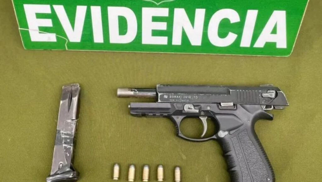 Detienen a sujeto por porte ilegal de arma de fuego en San Fernando tras intentar evadir control policial