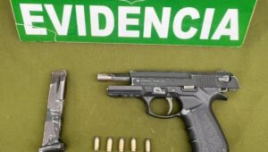 Detienen a sujeto por porte ilegal de arma de fuego en San Fernando tras intentar evadir control policial