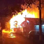 incendio estructural afecta a vivienda en el sector cordillerilla de curico