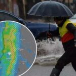 Nuevo tren de sistemas frontales podría dejar nuevas lluvias desde este martes entre O’Higgins y Biobío