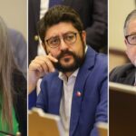Diputados Catalina del Real Francisco Orrego y Roberto Arroyo