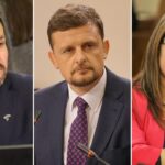 Diputados Erich Grohs Stephan Schubert y Tamara Ramirez