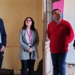 Autoridad de Cultura visitó obras de la Biblioteca Municipal de Romeral