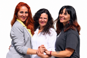 rosita carolina y claudia