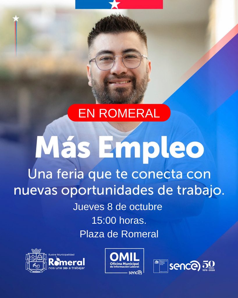 Romeral realizará nueva Feria Más Empleo para acercar oportunidades laborales a la comunidad 2 819131398 2939613169712831 3599839909856157078 n